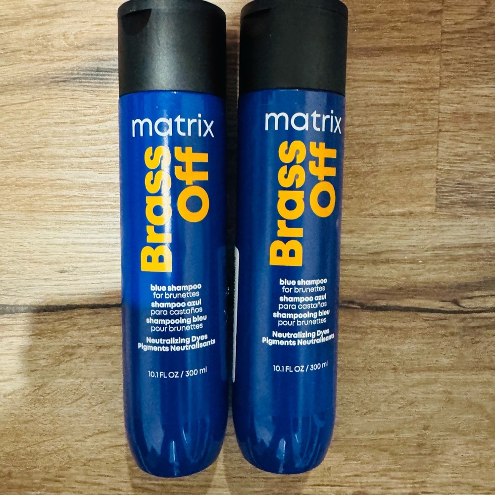 Matrix Brass Off Blue Shampoo Duo